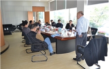 台商区中学校长一行莅临bg真人试玩考察指导